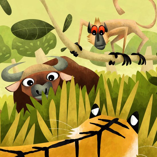 Watch Out! The Tiger is Here!